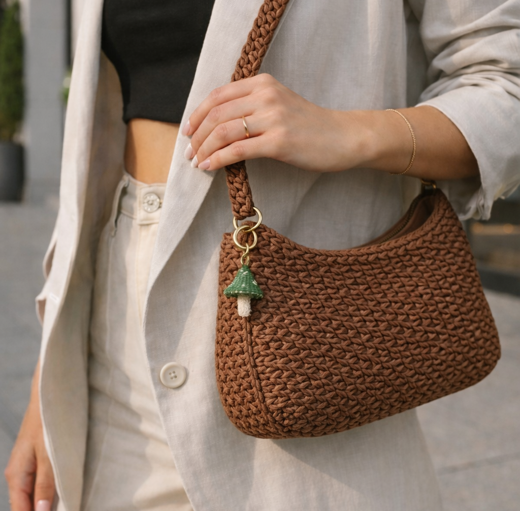 Hongo Verde - Charm - Palma de Rafia