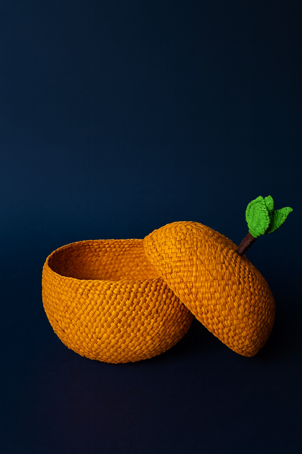 Canasto pequeño de Fique - Naranja