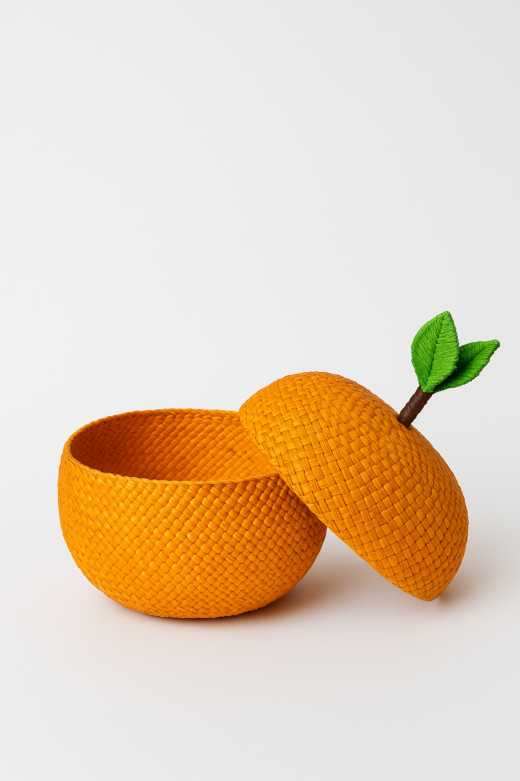 Canasto pequeño de Fique - Naranja