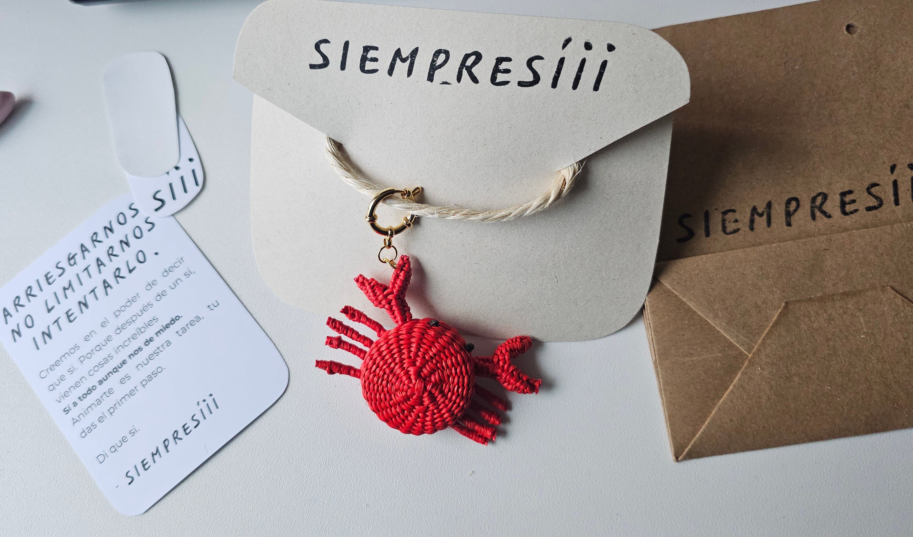 Cangrejo - Charm - Palma de Rafia